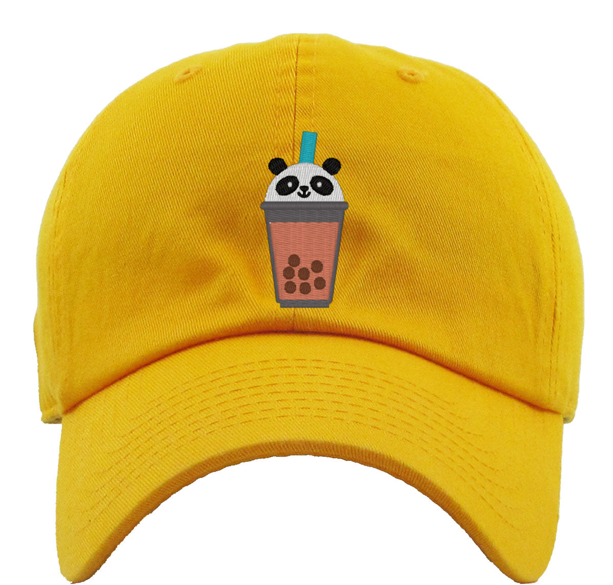 Cute Bobatea Panda Premium Baseball Cap