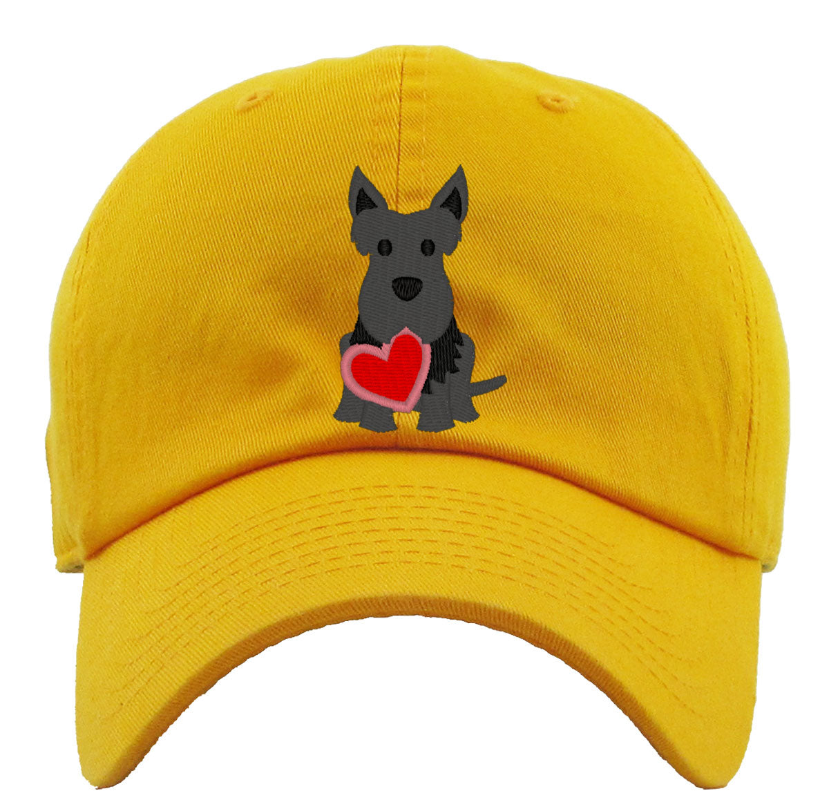 Scottie Puppy Dog Love Premium Baseball Cap
