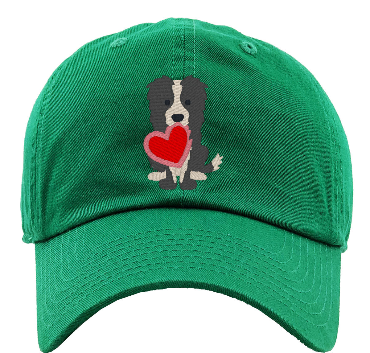 Border Collie Puppy Dog Love Premium Baseball Cap