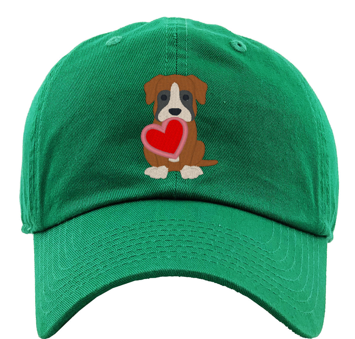 Boxer  Puppy Dog Love Premium Baseball Cap