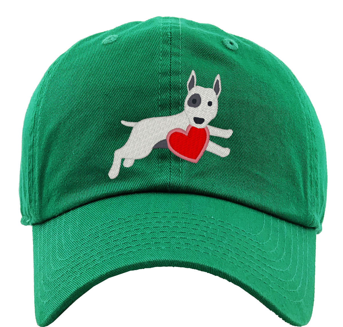 Bull Terrier Puppy Dog Love Premium Baseball Cap
