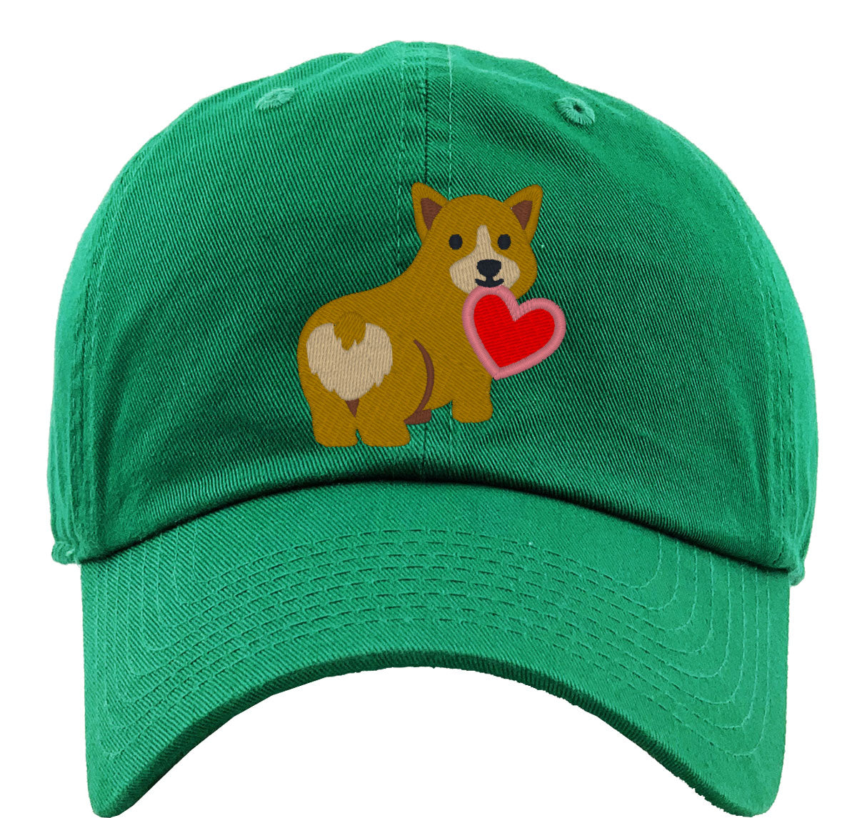 Corgi Puppy Dog Love Premium Baseball Cap