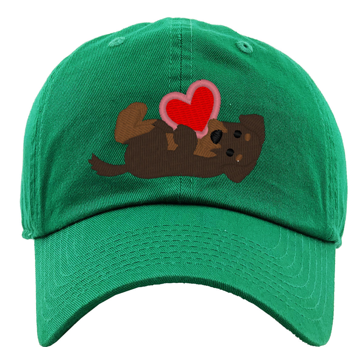 Doberman Puppy Dog Love Premium Baseball Cap
