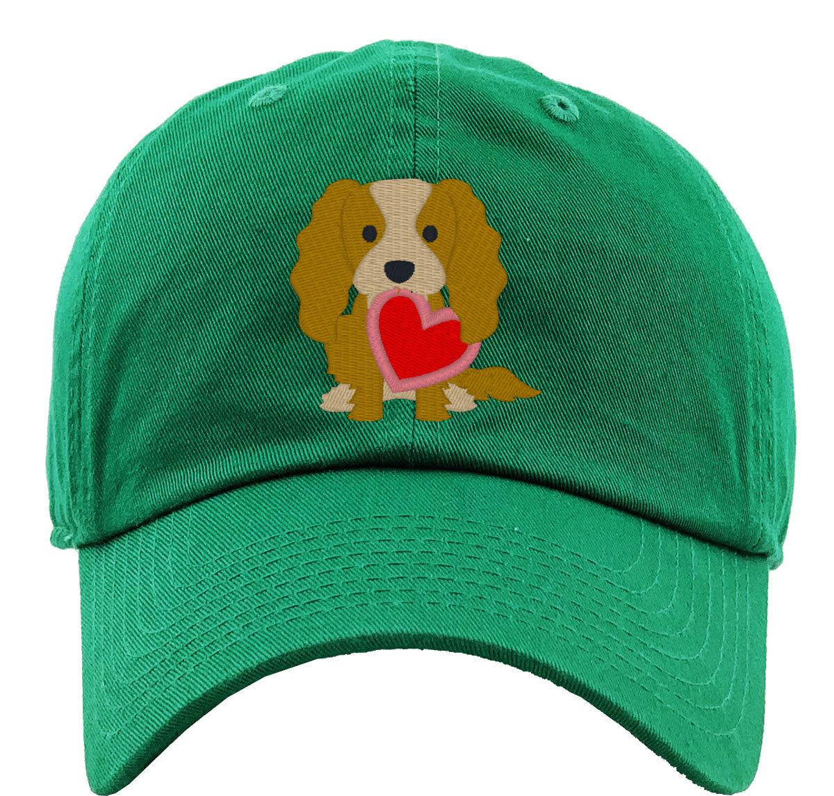 Spaniel Puppy Dog Love Premium Baseball Cap