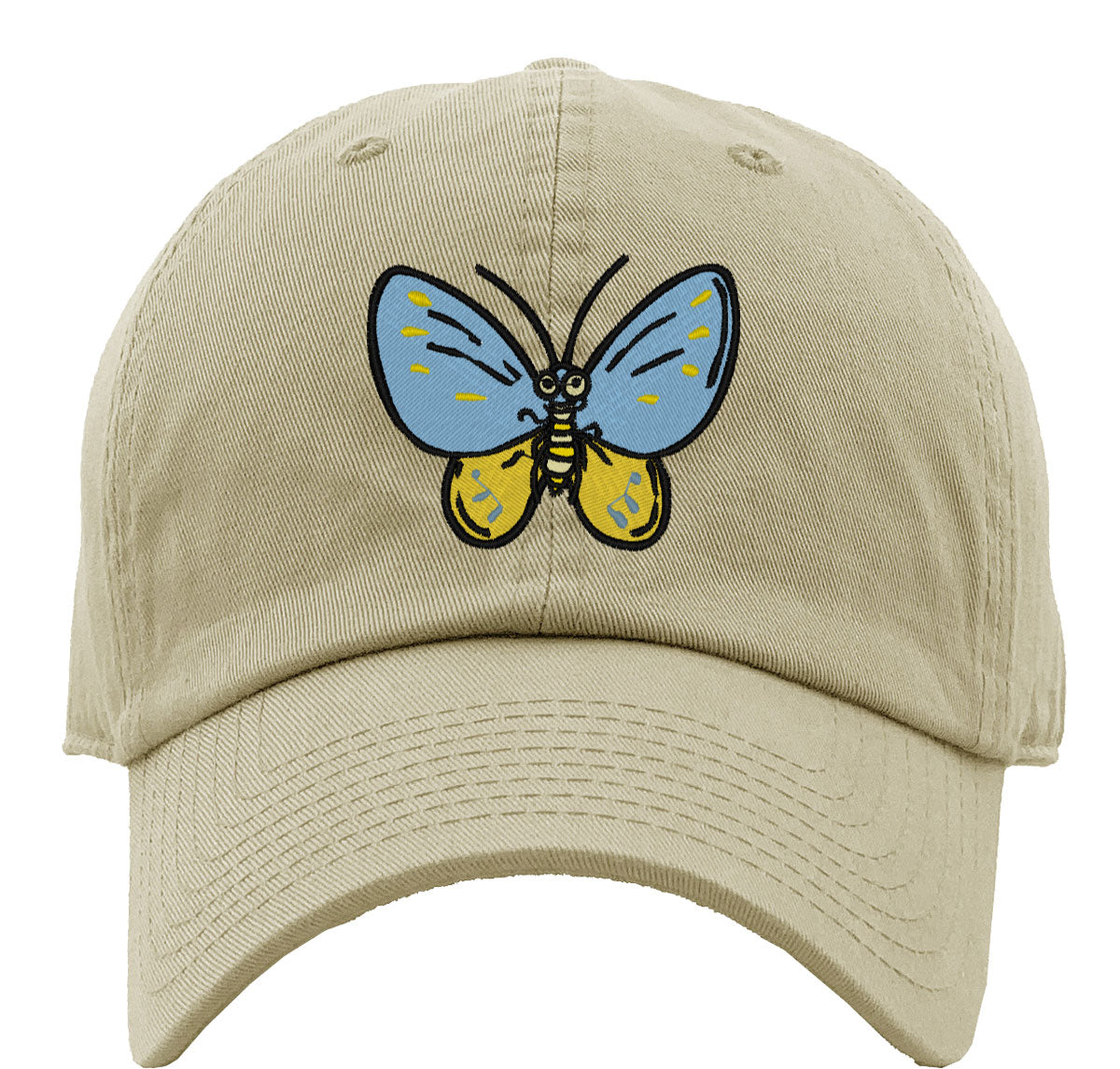 Cute Butterfly Premium Baseball Cap