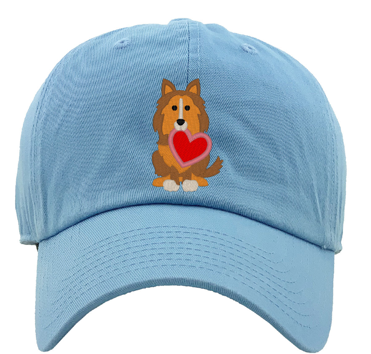 Sheltie Puppy Dog Love Premium Baseball Cap