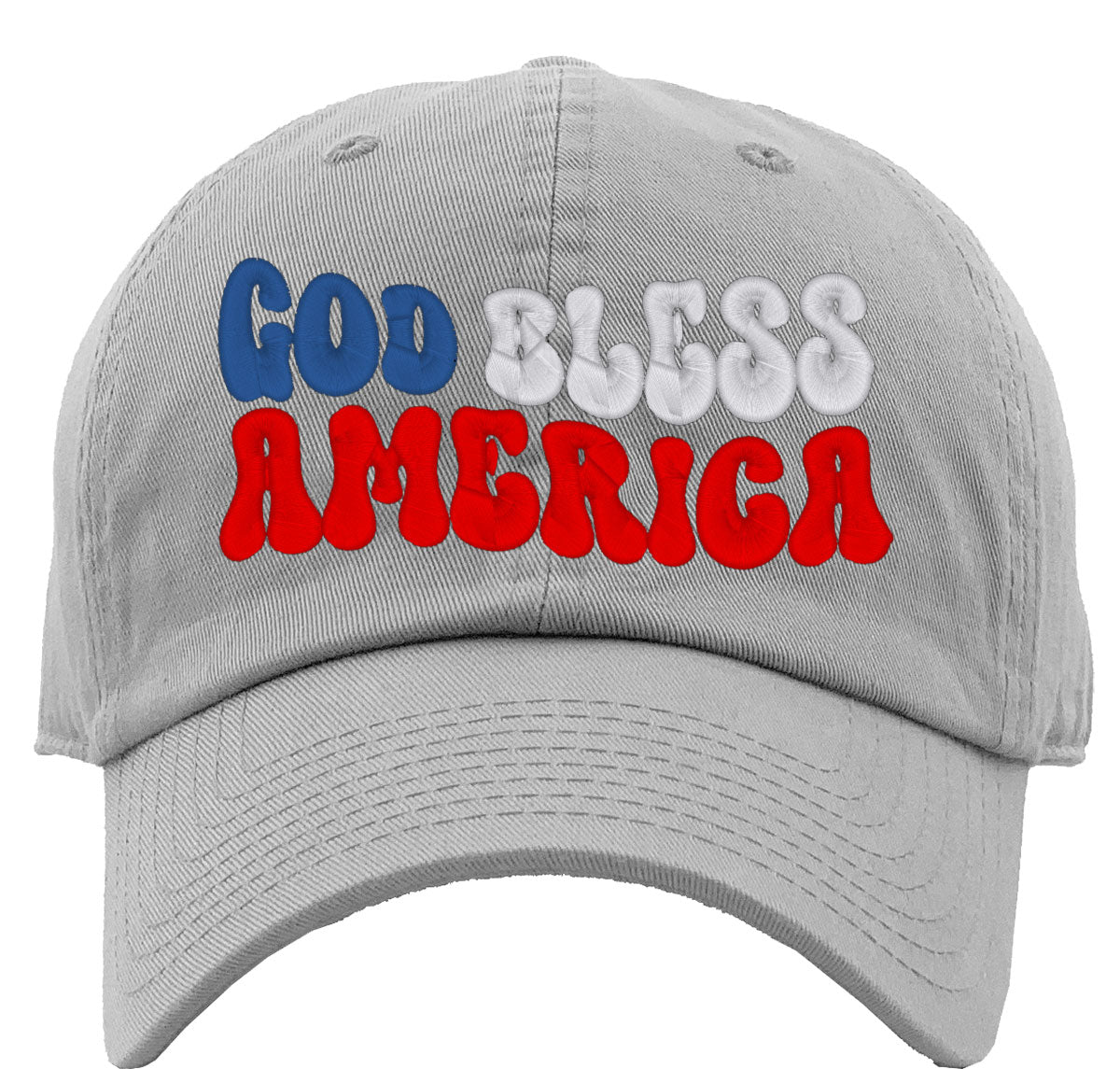God Bless America Independence Day Premium Baseball Cap