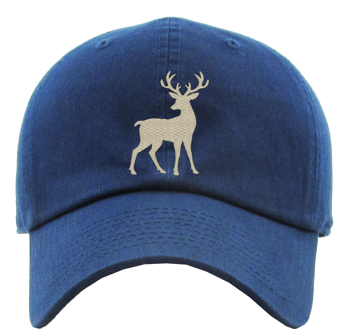 Deer Silhouette Premium Baseball Cap