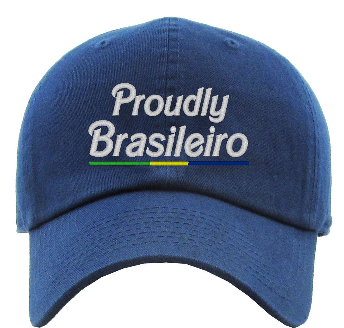 Proudly Brasileiro Brazilian Day Premium Baseball Cap