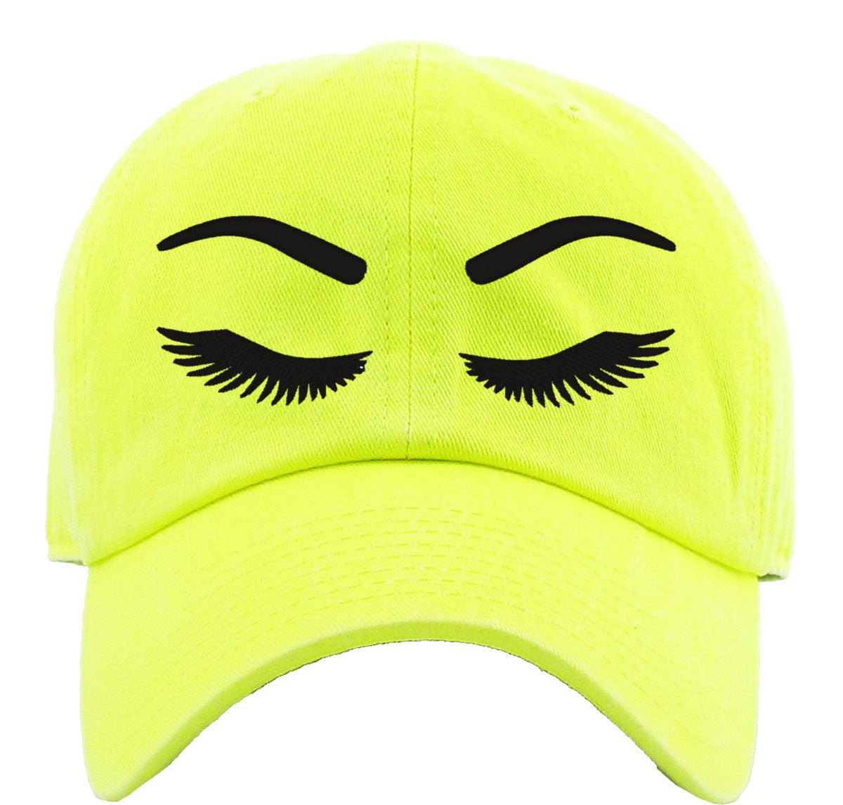 Eyelashes Premium Baseball Cap