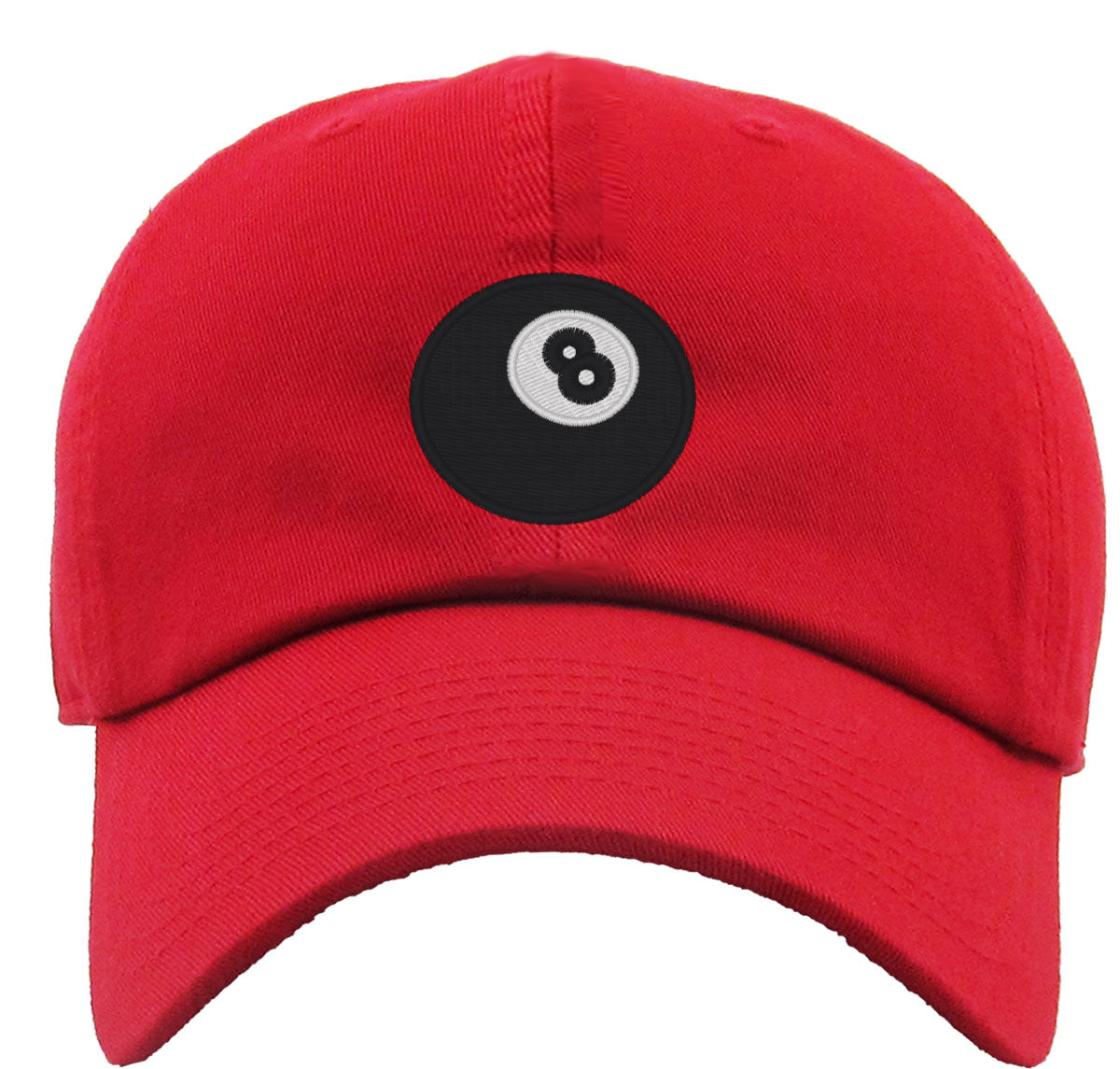 Eight Ball 8 Ball Pool Premium Baseball Cap