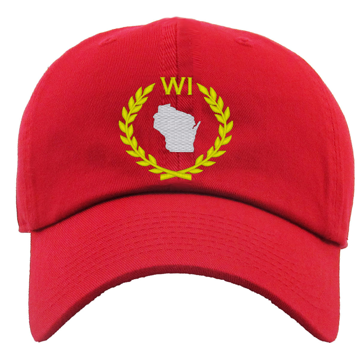 Wisconsin State Premium Baseball Cap