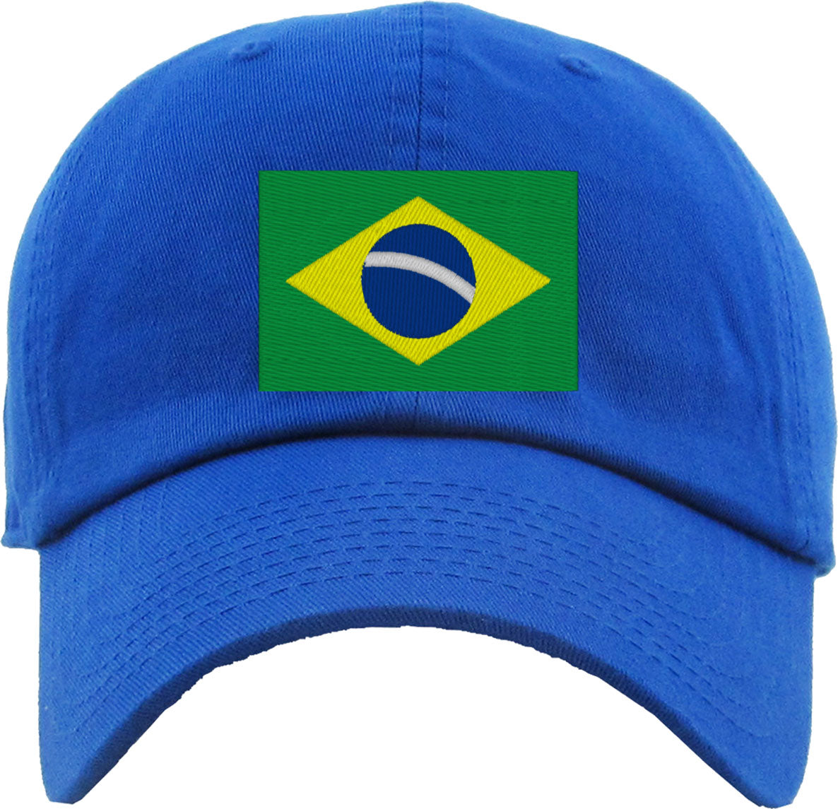 Brazil Flag Premium Baseball Cap