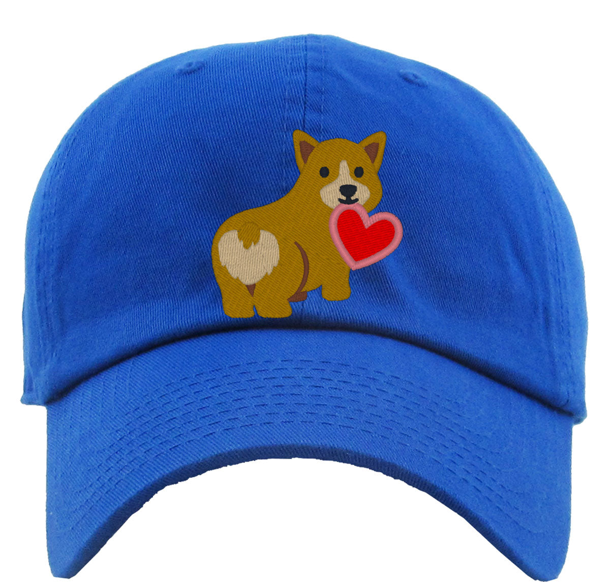 Corgi Puppy Dog Love Premium Baseball Cap