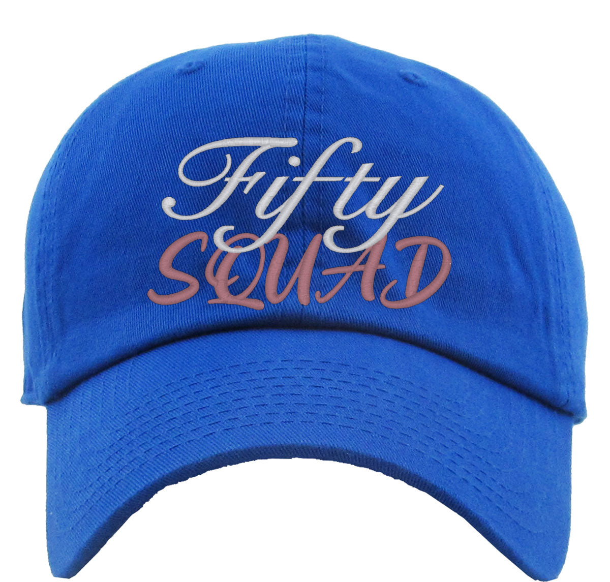 Fifty Squad 50th Birthday Premium Baseball Cap