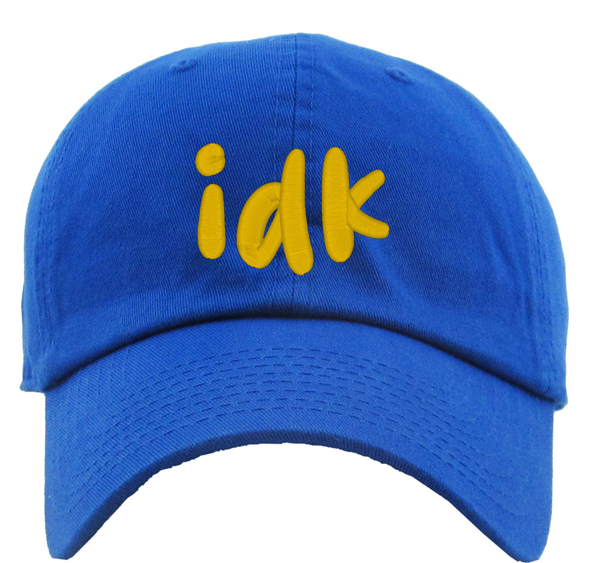 Idk I Don't Know Premium Baseball Cap
