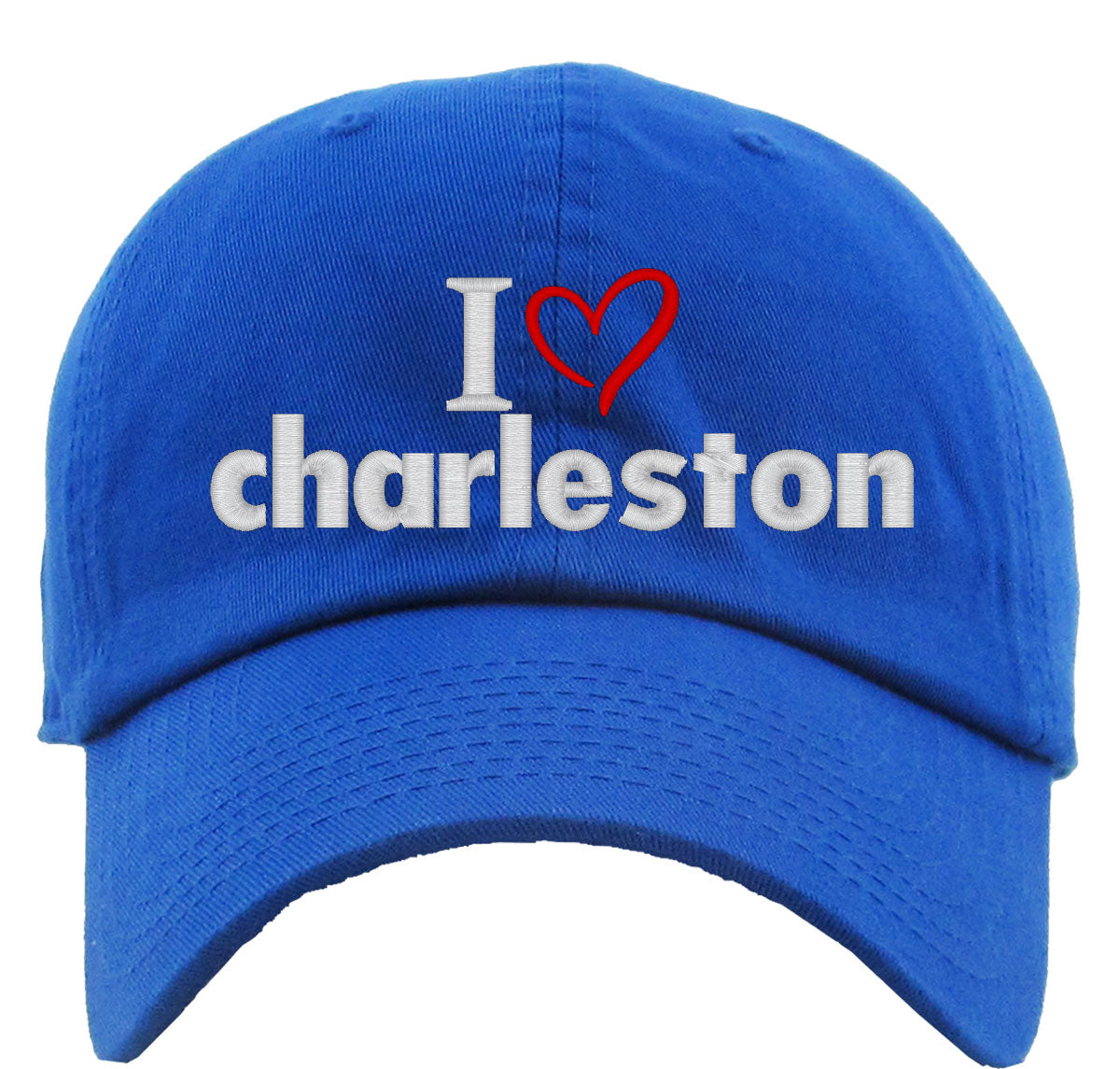 I Love Charleston Premium Baseball Cap
