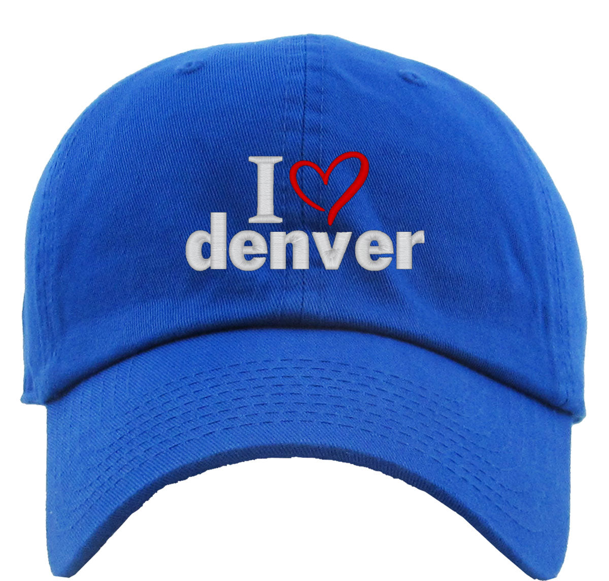 I Love Denver Premium Baseball Cap