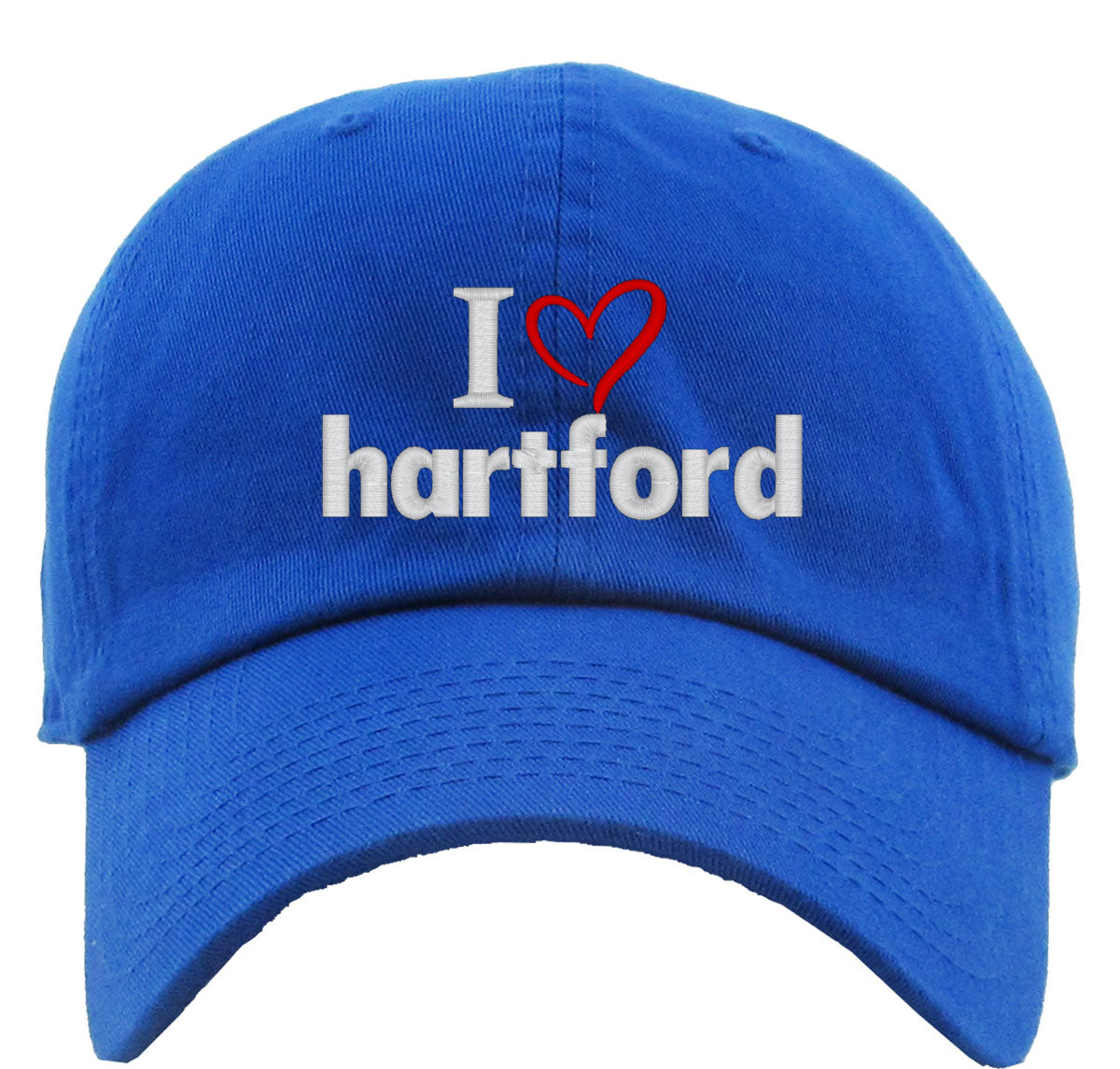 I Love Hartford Premium Baseball Cap