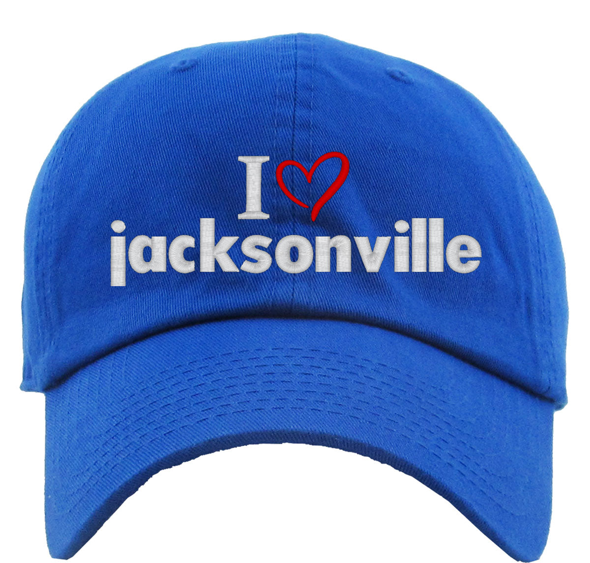 I Love Jacksonville Premium Baseball Cap