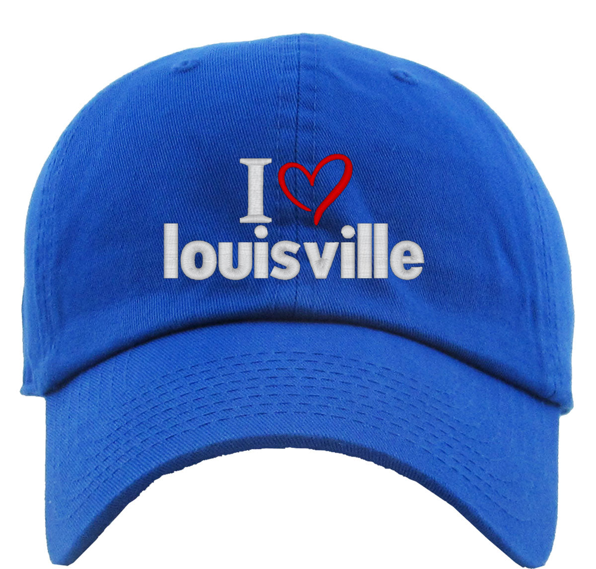 I Love Louisville Premium Baseball Cap