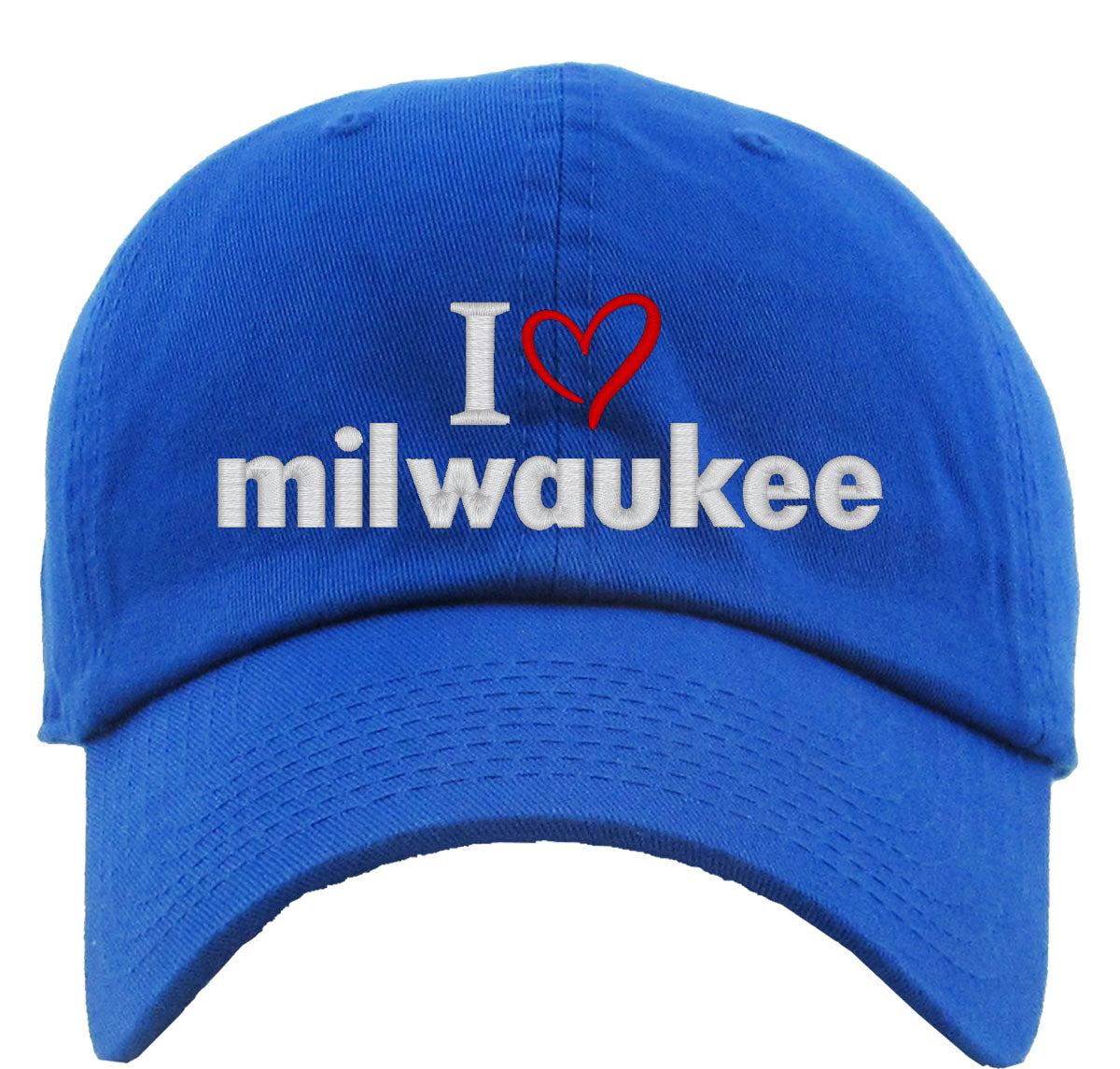 I Love Milwaukee Premium Baseball Cap