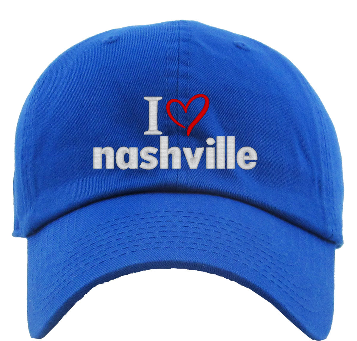 I Love Nashville Premium Baseball Cap