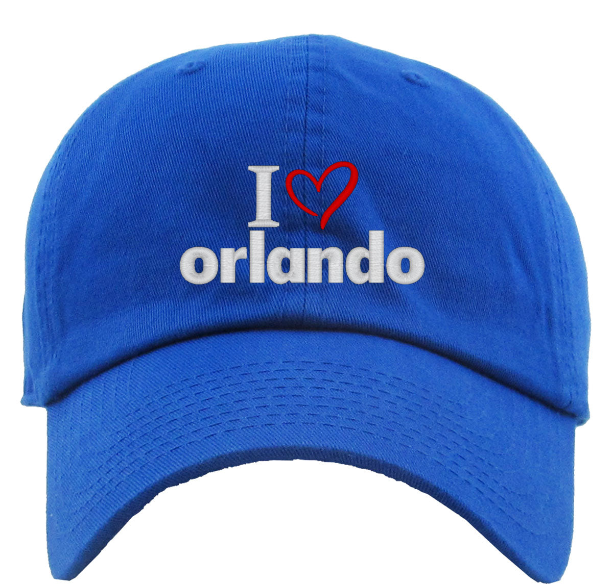 I Love Orlando Premium Baseball Cap