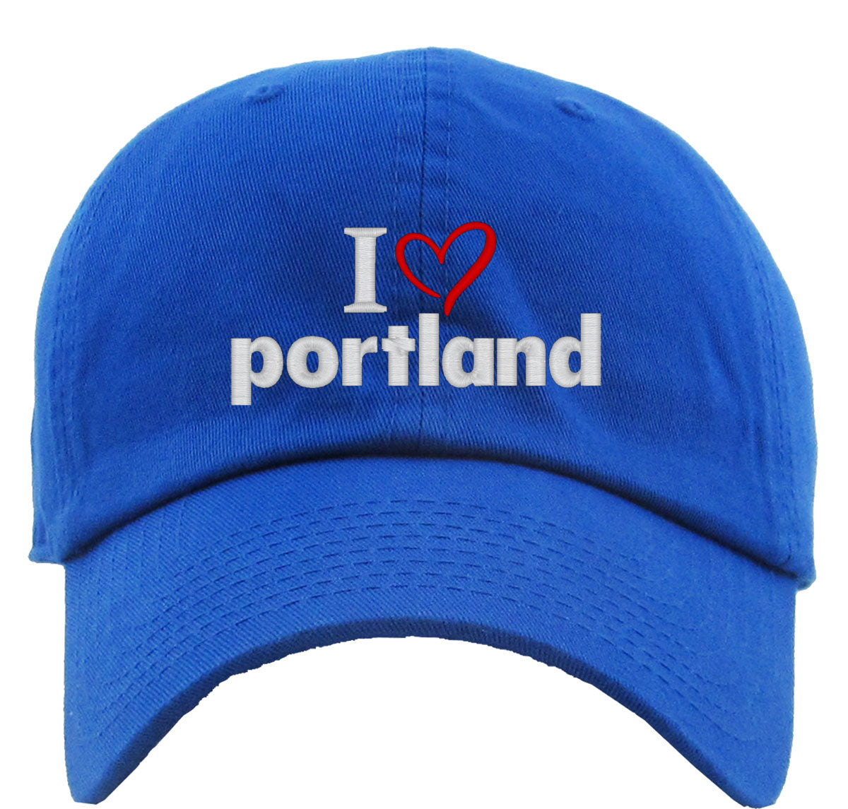 I Love Portland Premium Baseball Cap