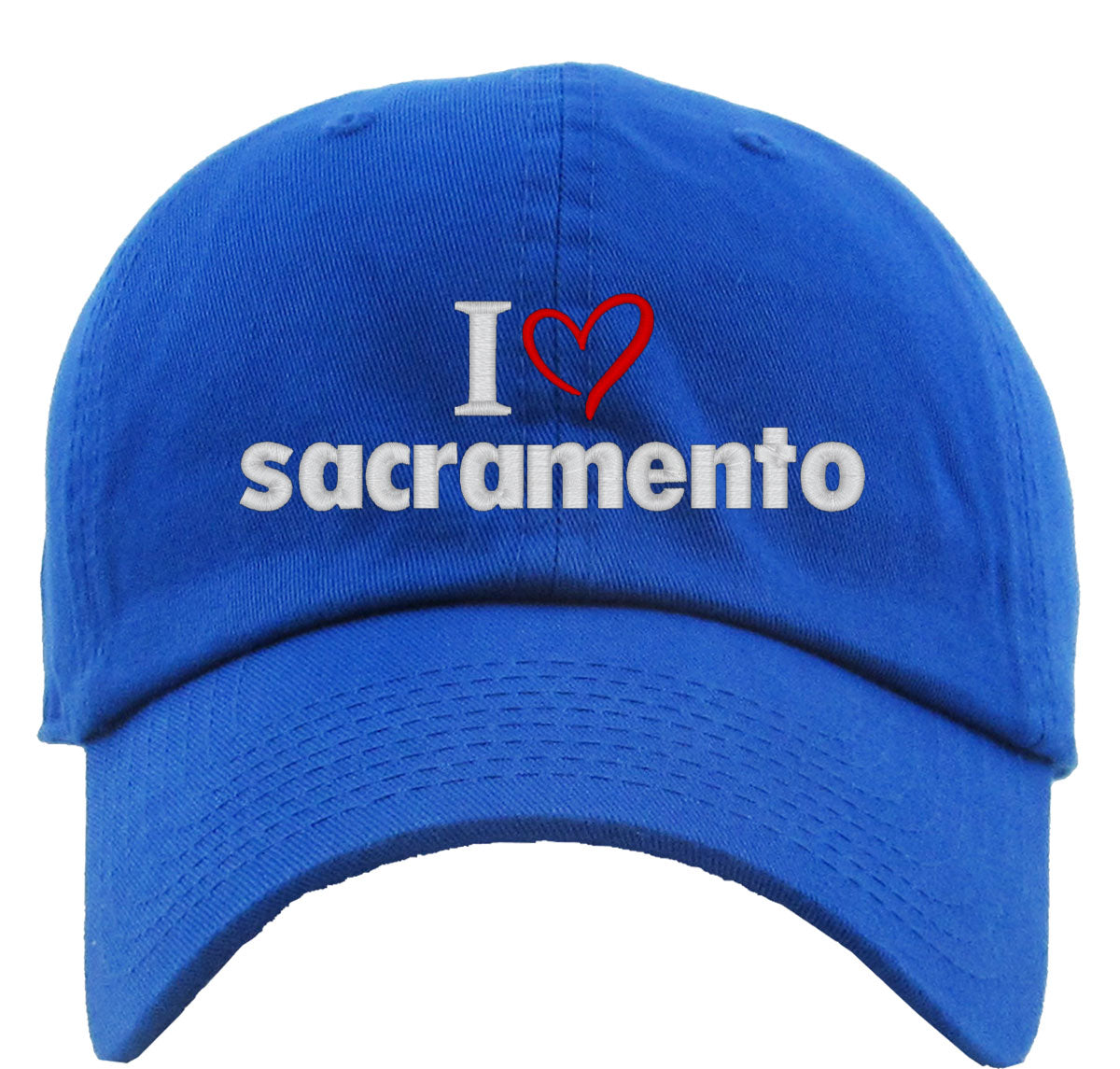 I Love Sacramento Premium Baseball Cap