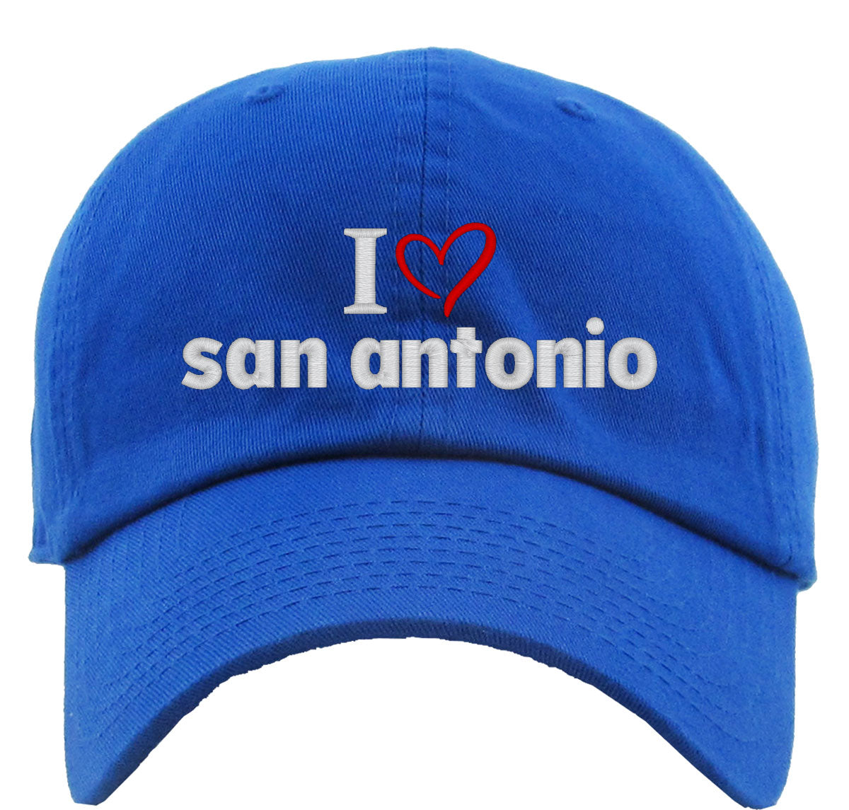 I Love San Antonio Premium Baseball Cap