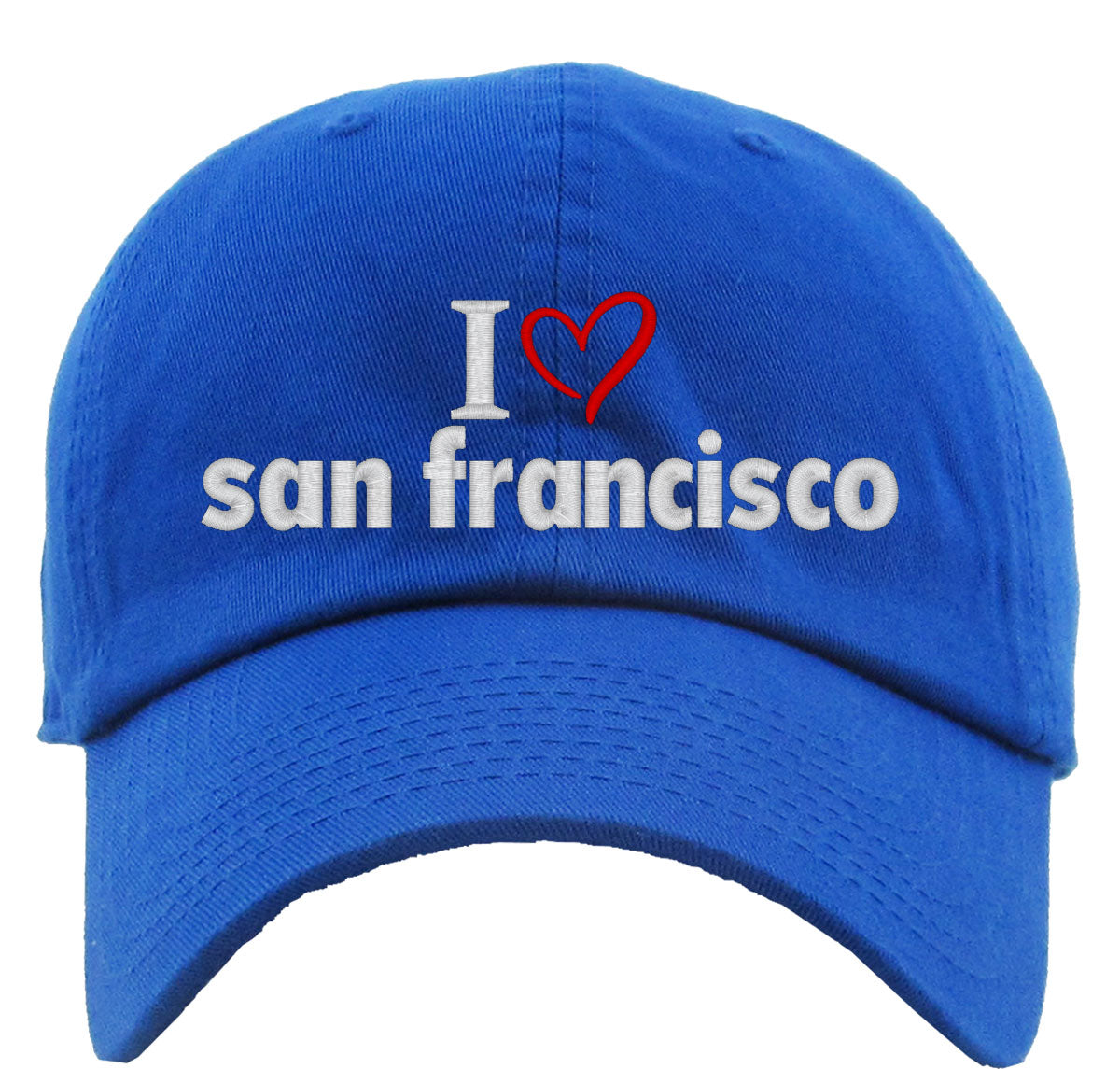 I Love San Francisco Premium Baseball Cap