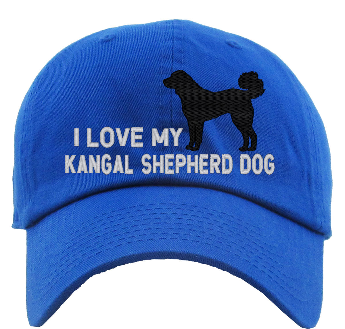 I Love My Kangal Shepherd Dog Premium Baseball Cap