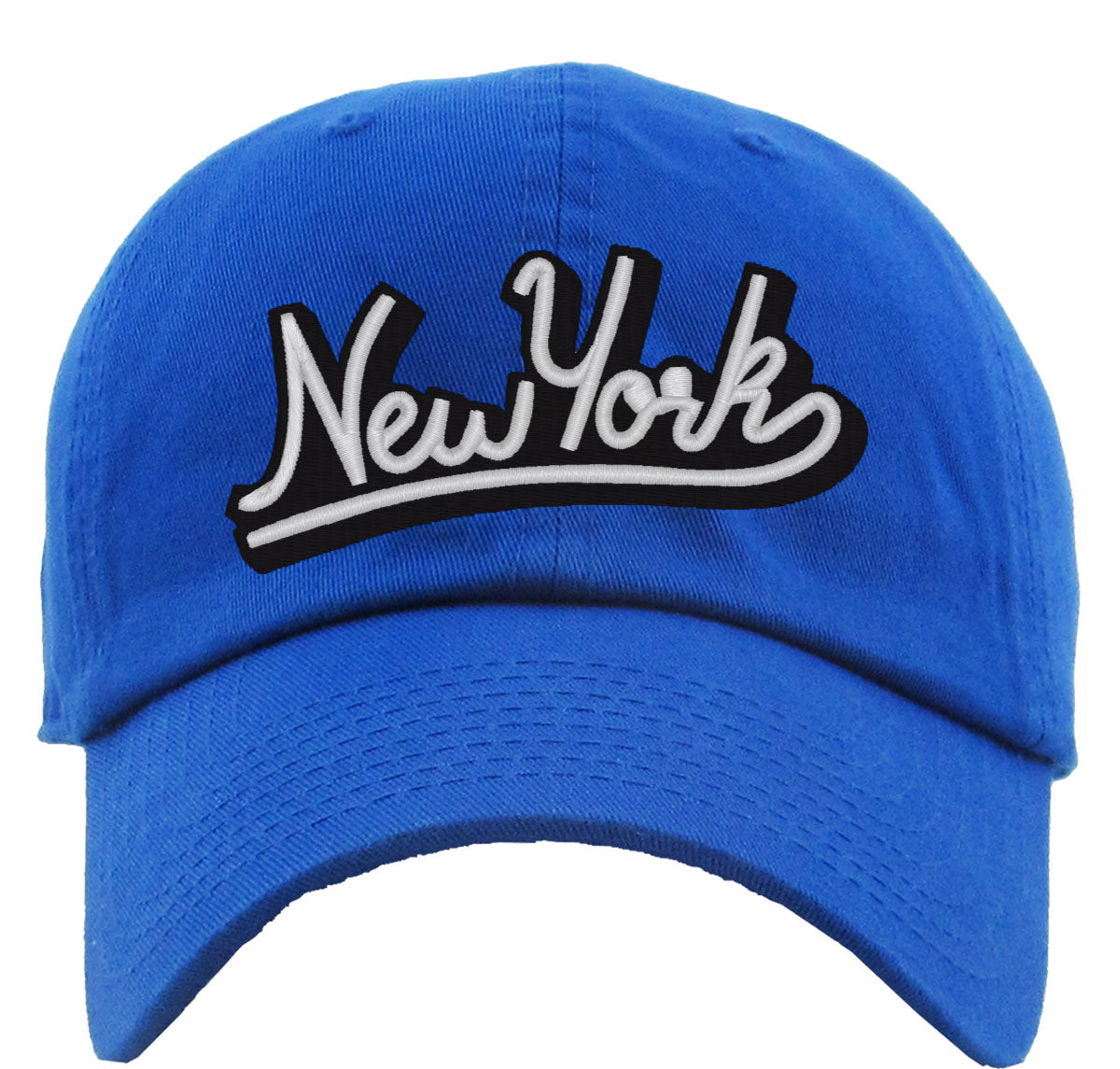 New York Typography Premium Baseball Cap