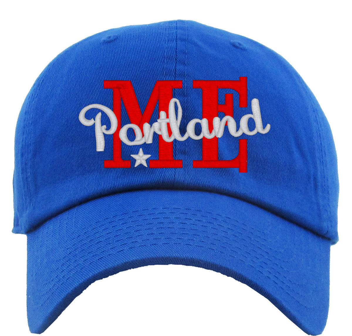 Portland Maine Premium Baseball Cap