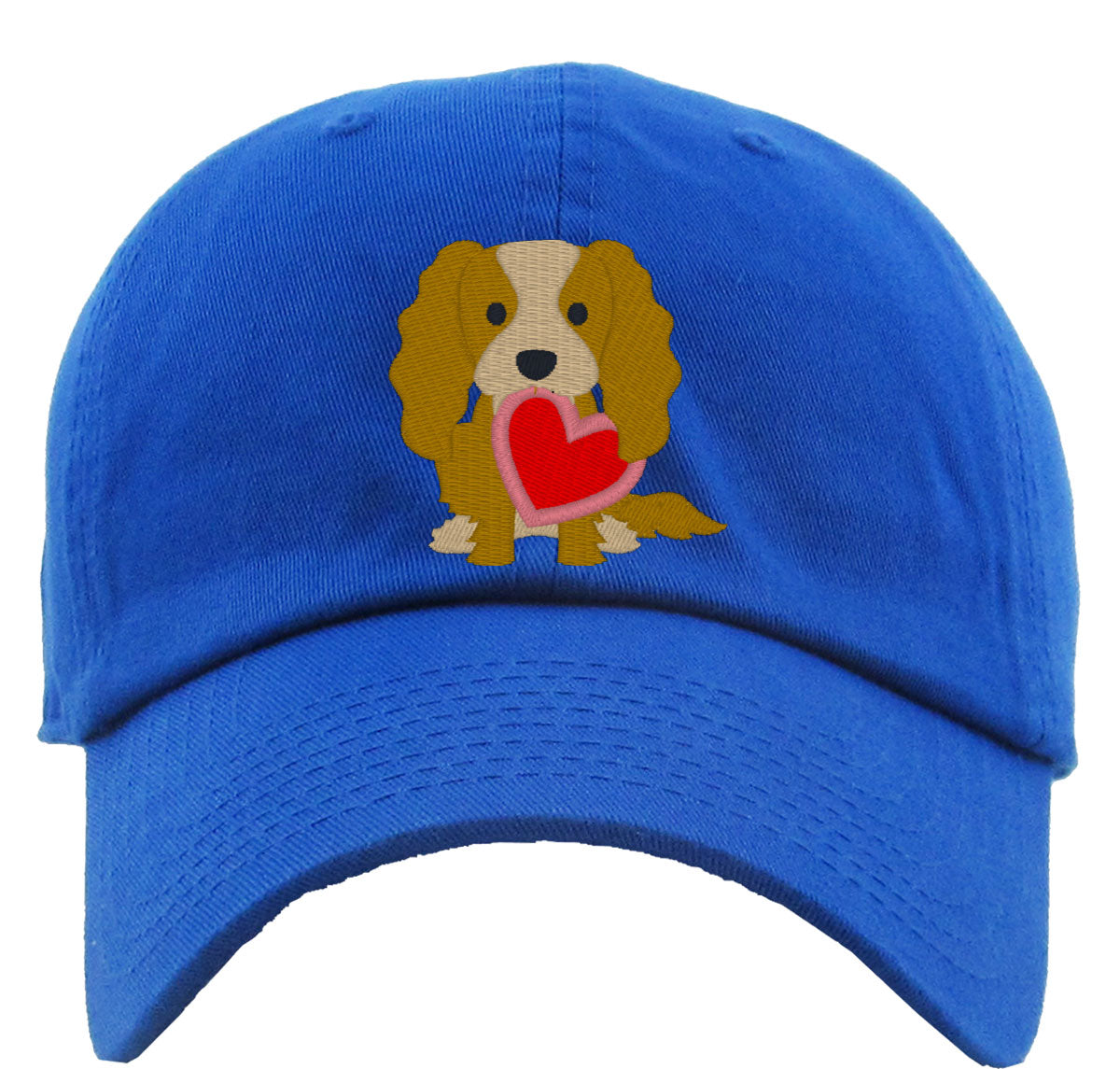 Spaniel Puppy Dog Love Premium Baseball Cap