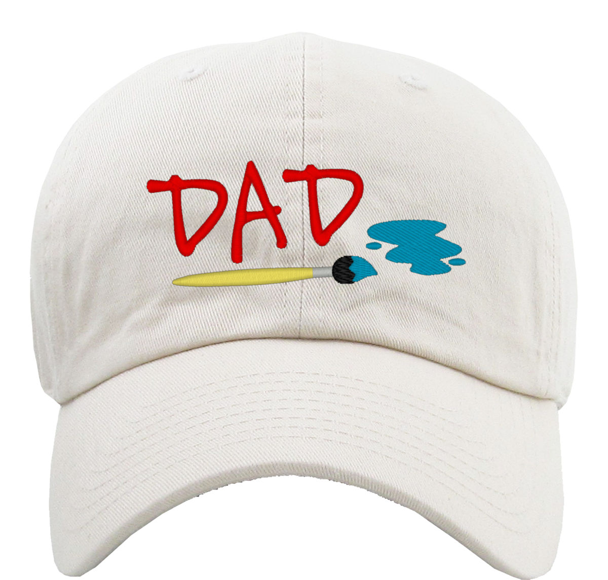 Painting Artist Dad Father's Day Premium Baseball Cap