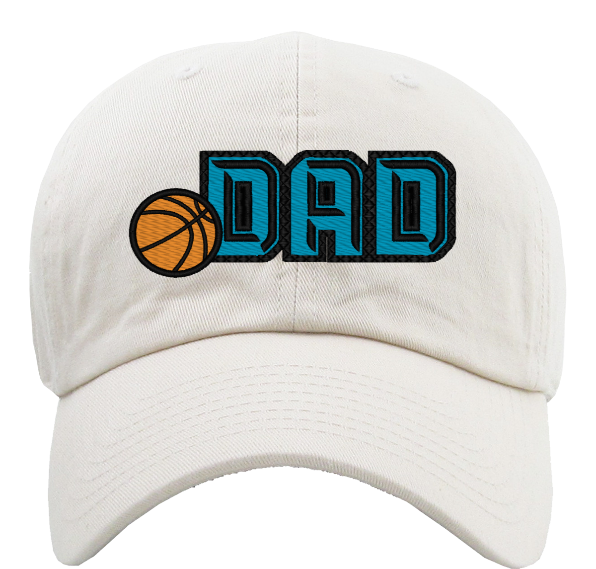 Basketball Dad Father's Day Premium Baseball Cap