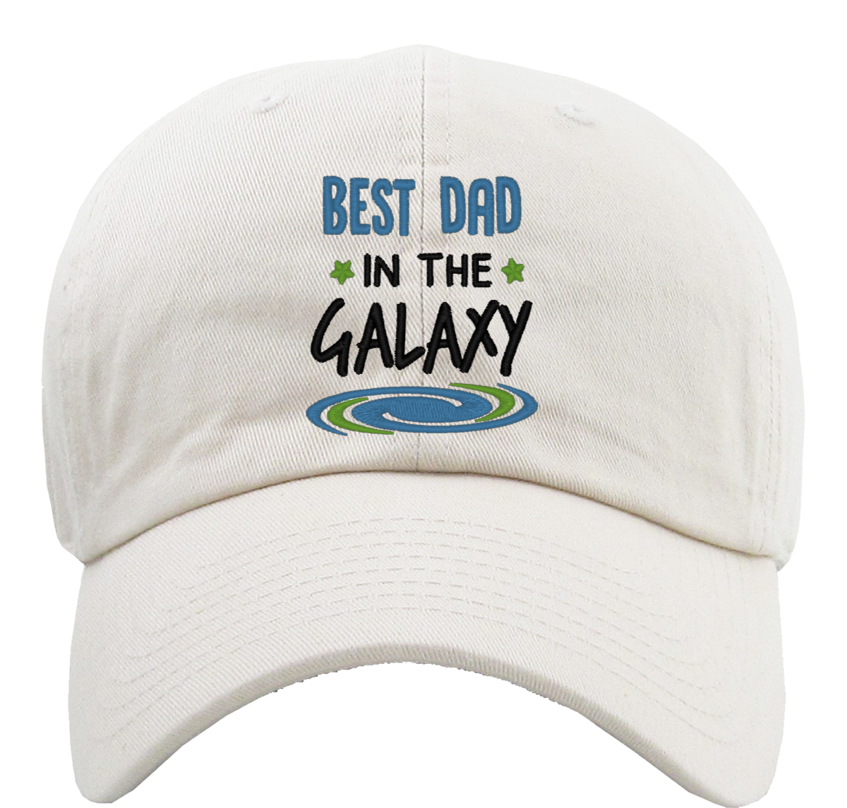 Best Dad In The Galaxy Father's Day Premium Baseball Cap