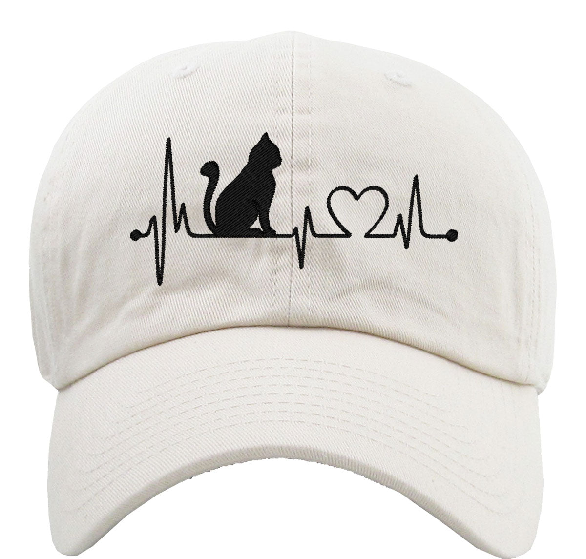 Cat Love Lifeline Premium Baseball Cap