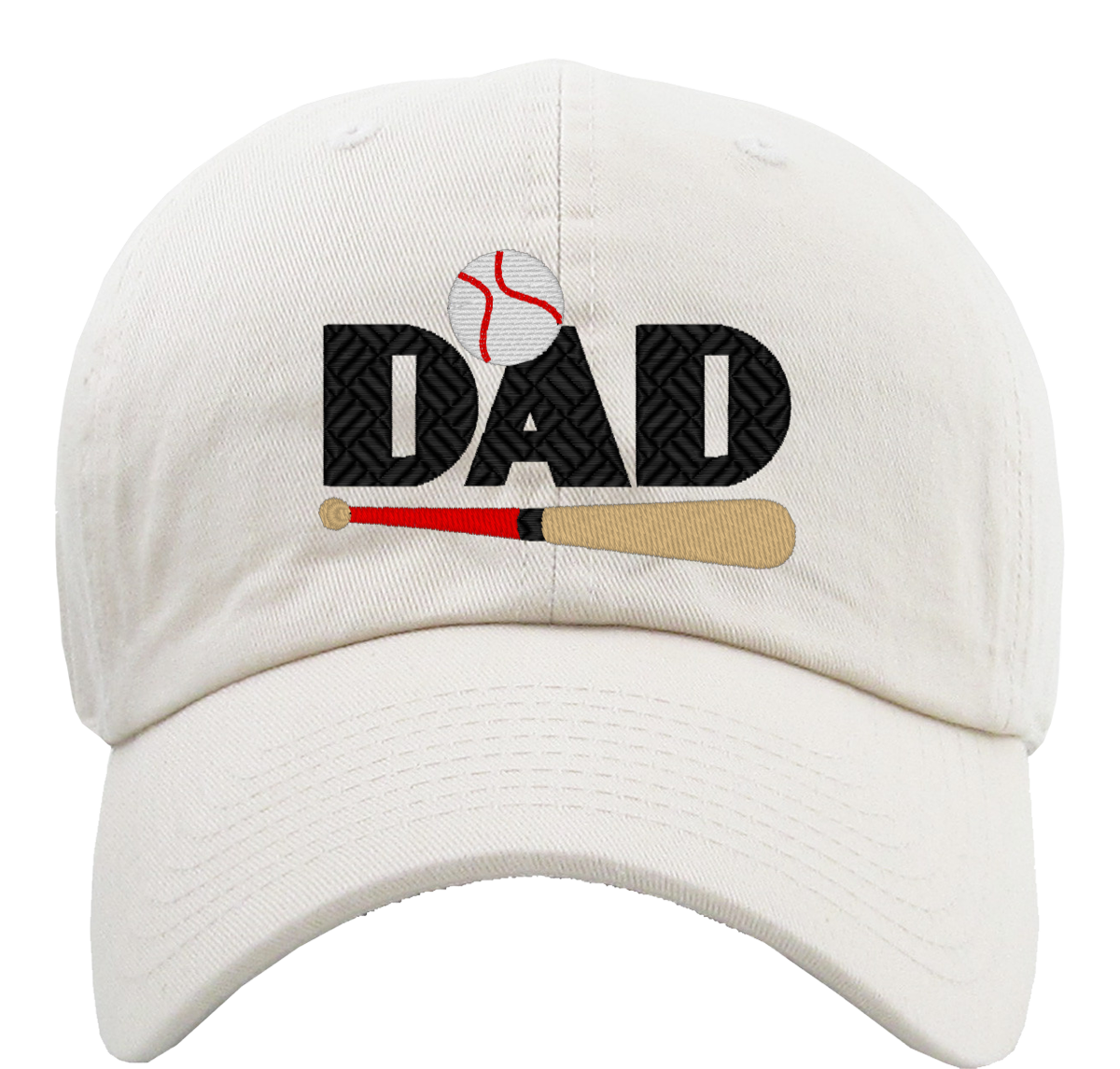 Baseball Dad Father's Day Premium Baseball Cap