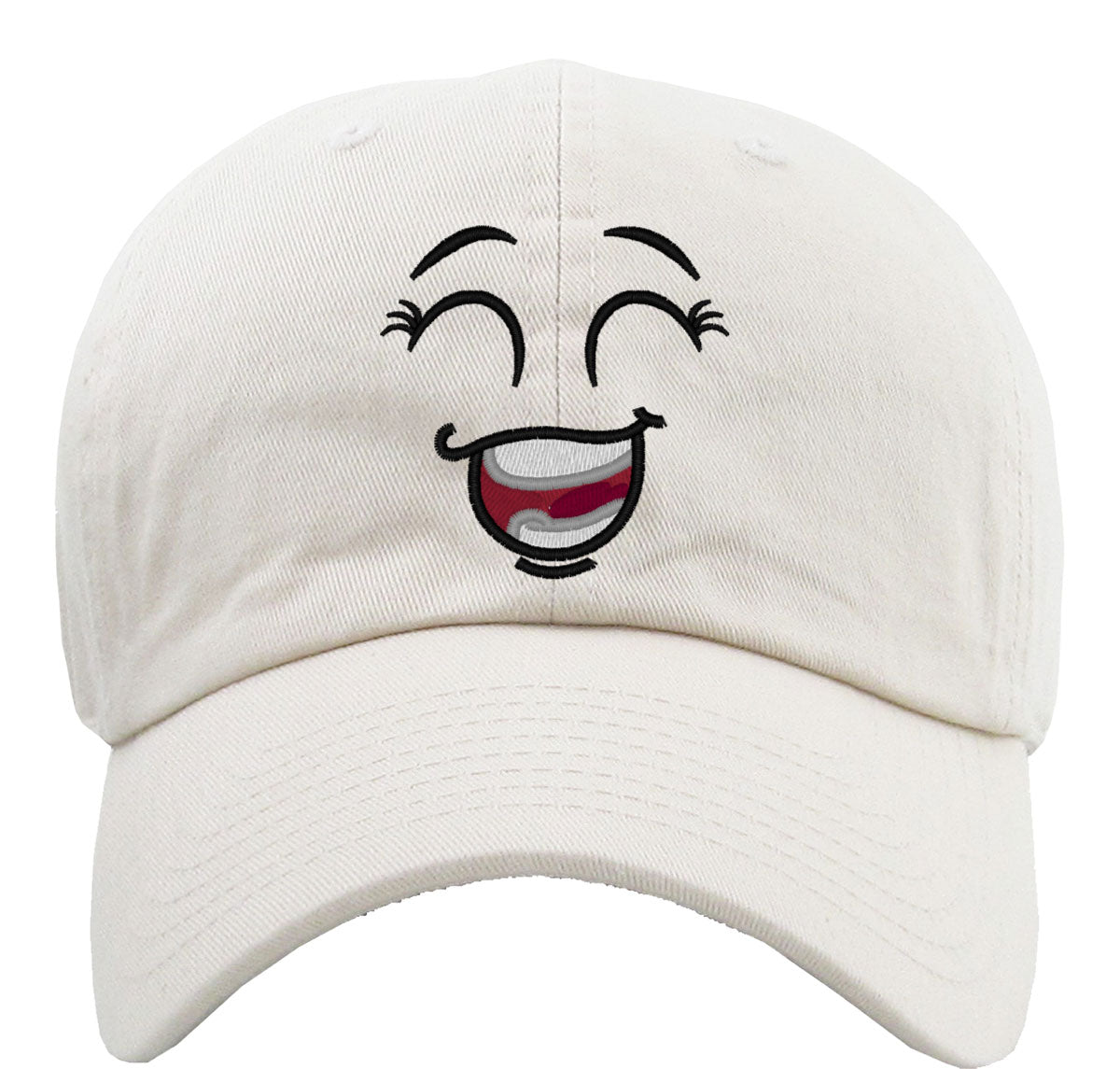 Emoji Smiling Face Premium Baseball Cap