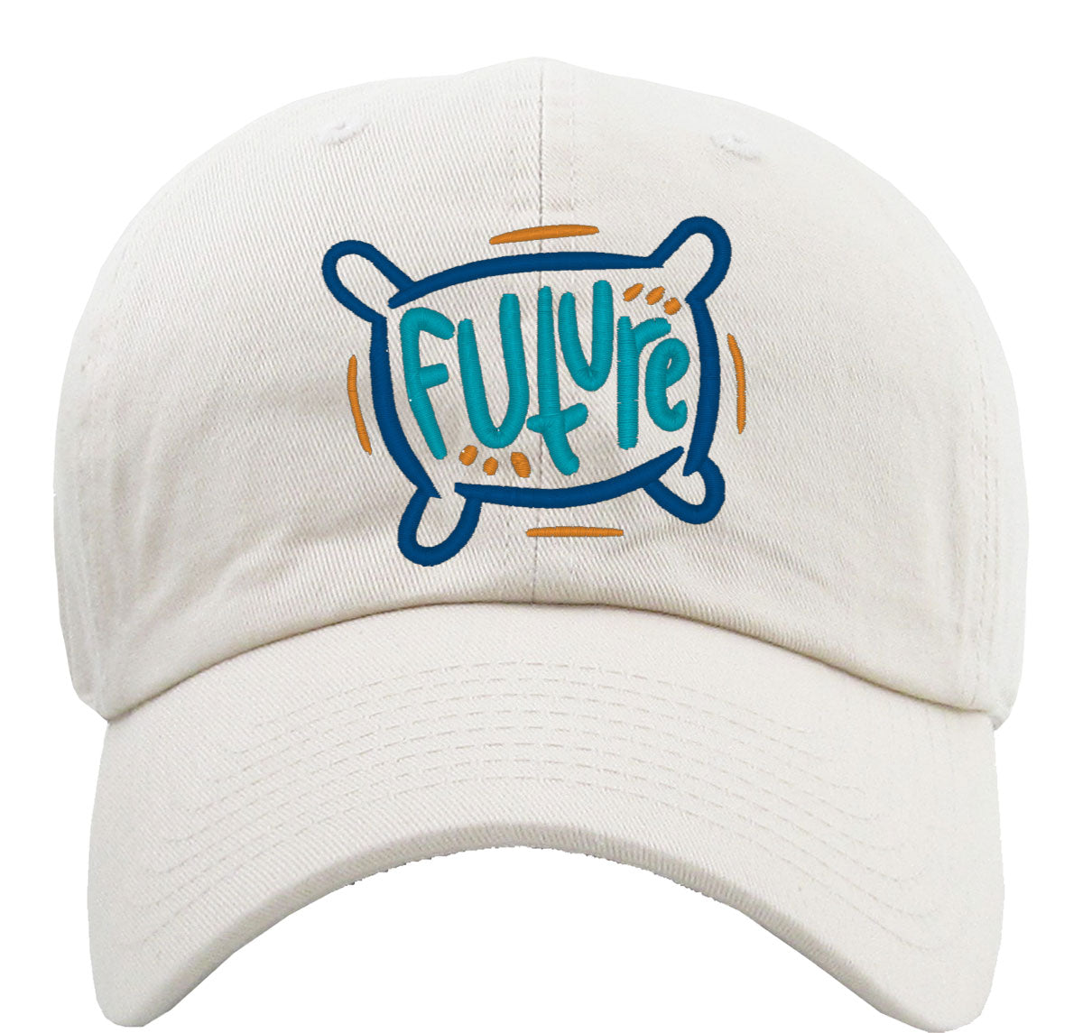 Future Typography Premium Baseball Cap