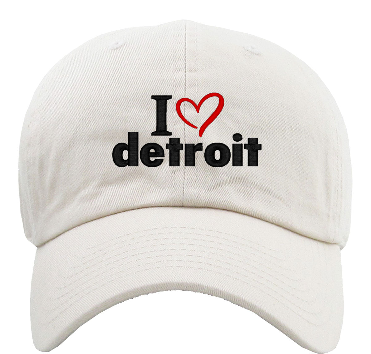 I Love Detroit Premium Baseball Cap