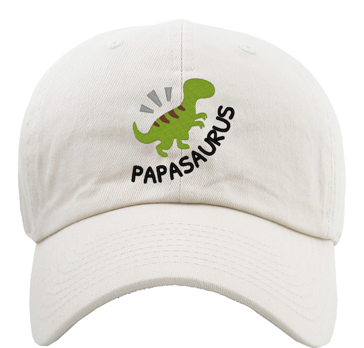 Papasaurus Father's Day Premium Baseball Cap