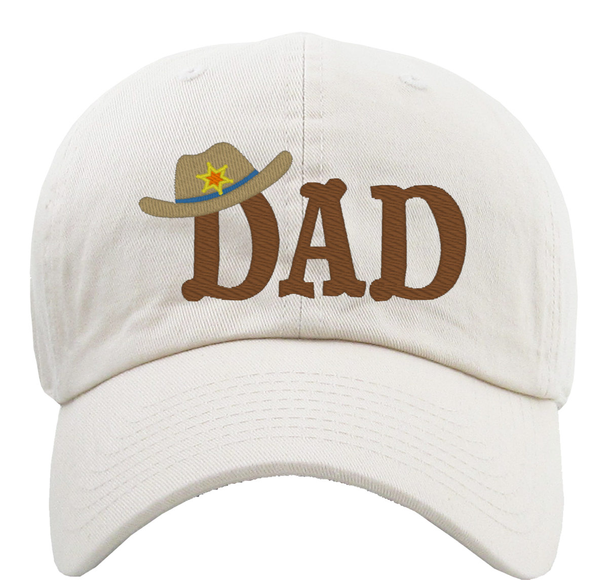 Sheriff Dad Father's Day Premium Baseball Cap