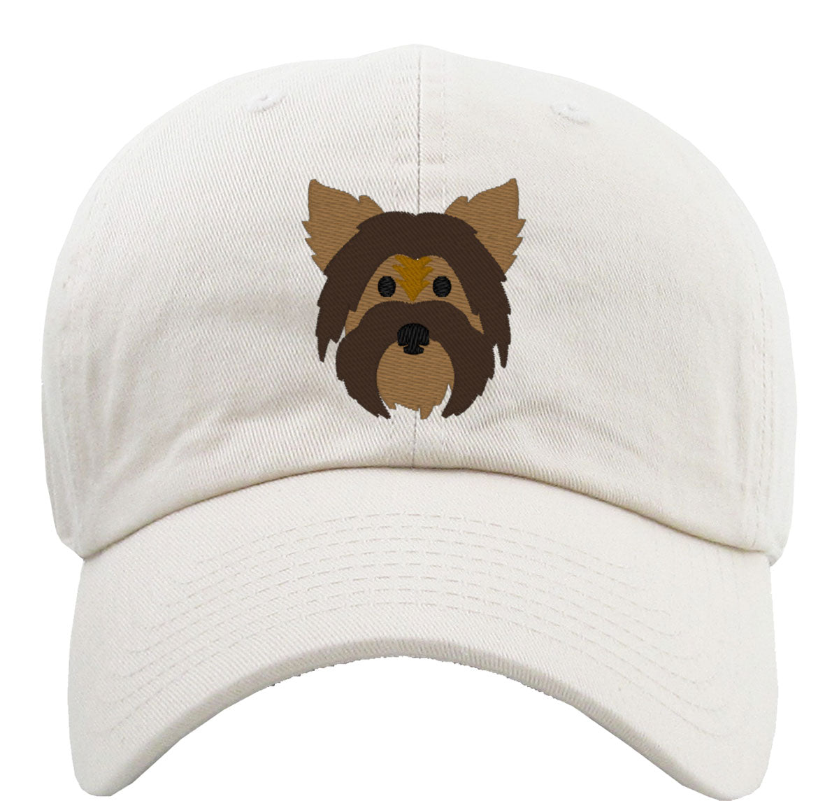Yorkshire Dog Face Premium Baseball Cap