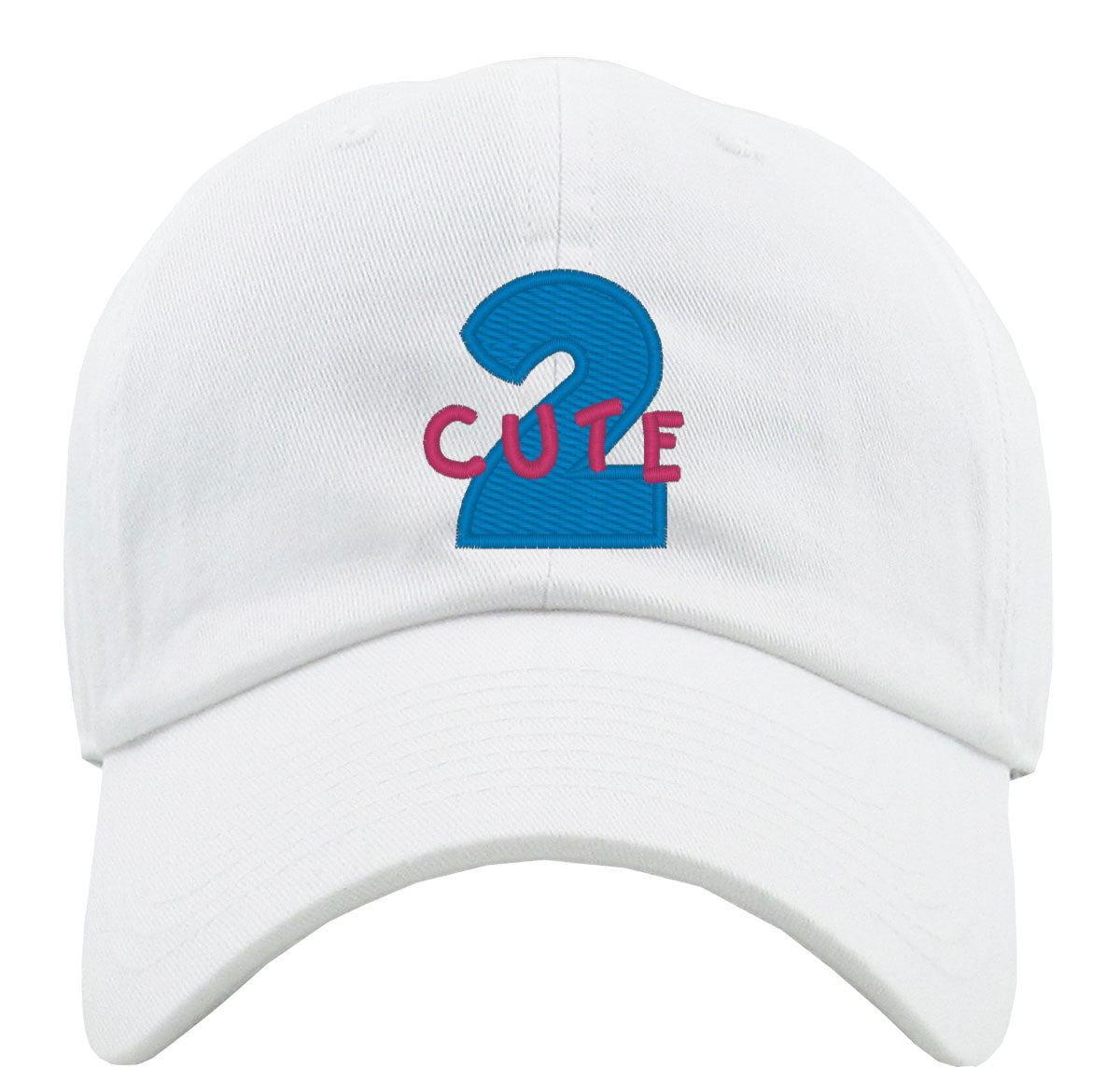 2 Cute Too Cute Premium Baseball Cap