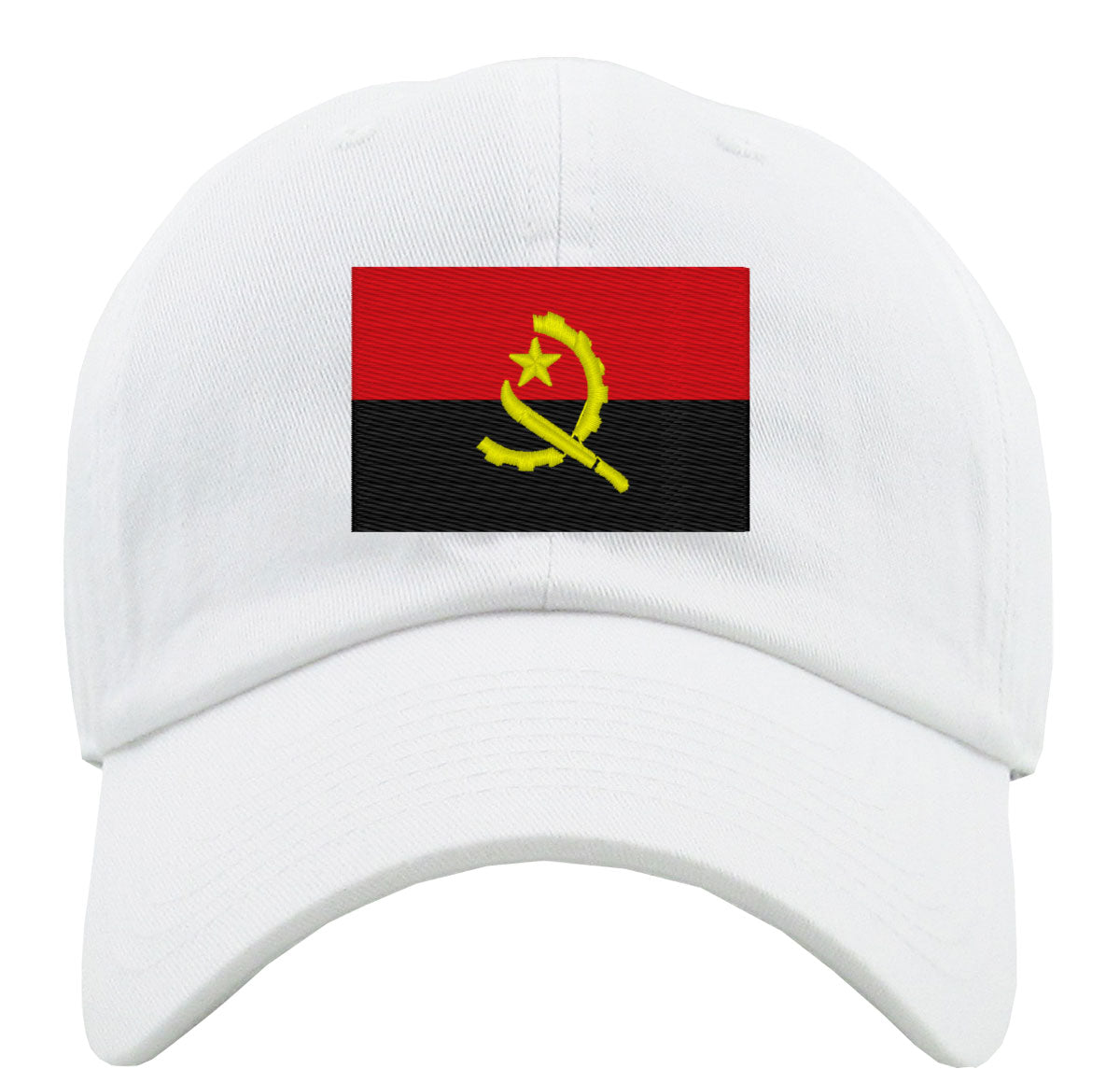 Angola Flag Premium Baseball Cap