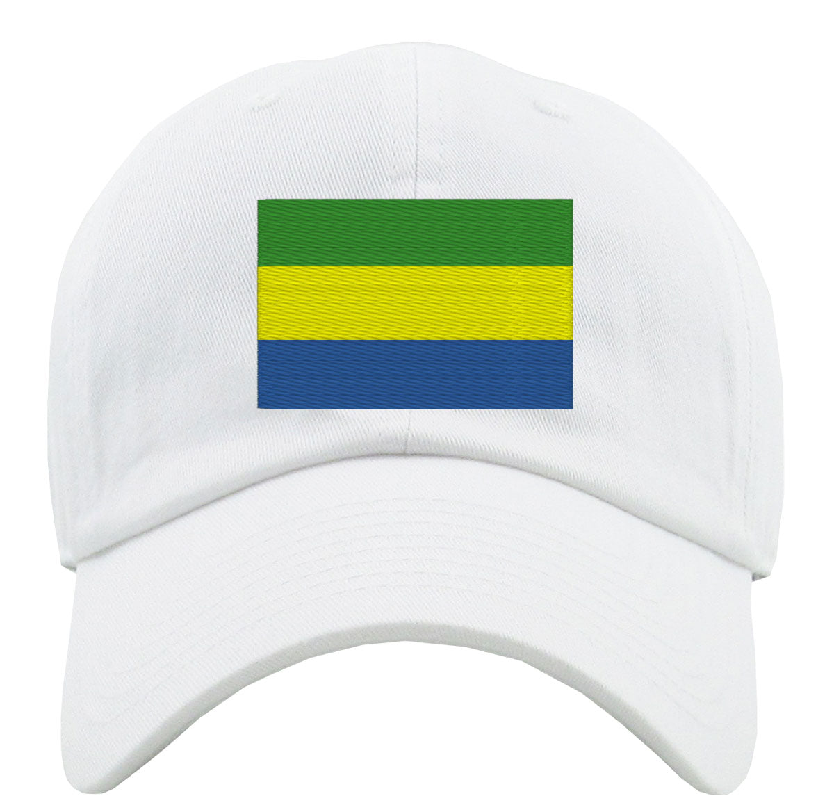 Gabon Flag Premium Baseball Cap